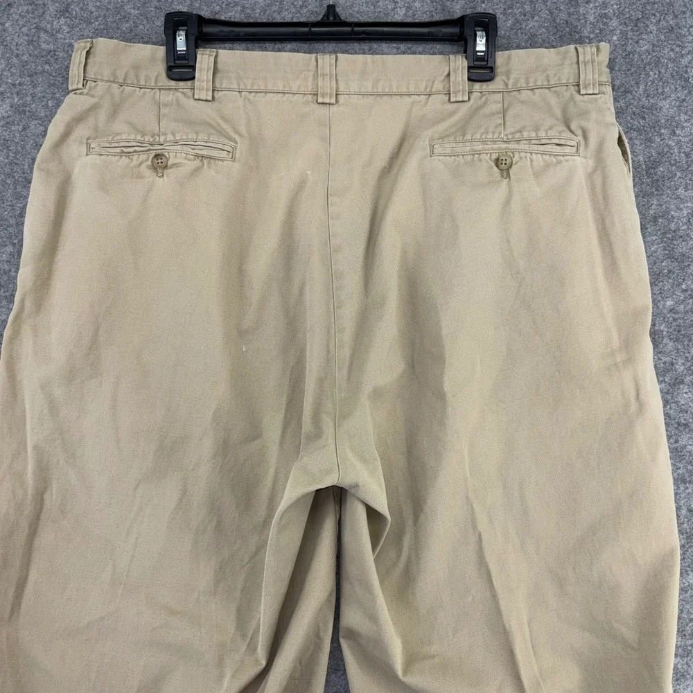 Polo Ralph Lauren Philip Pant Mens 40x30 Tan Khaki Cotton Straight Leg Chinos